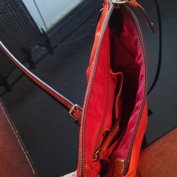 Dooney & Bourke Orange Purse Crossbody - Picture 10 of 16